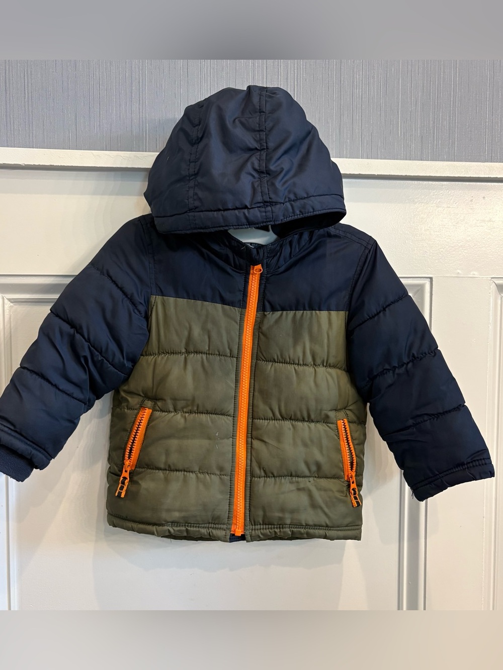Boys Winter Puffer Coat Old Navy Size 3t
